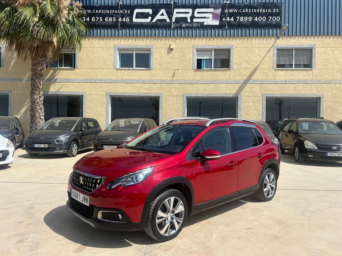 PEUGEOT 2008 ALLURE 1.2 PURETECH AUTO SPANISH LHD IN SPAIN 38000 MILES 2017