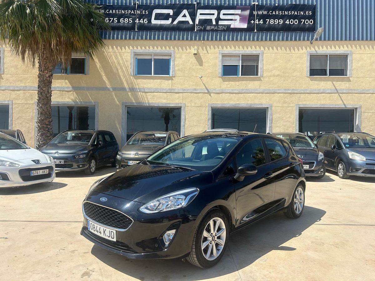 FORD FIESTA TREND PLUS 1.5 TDCI SPANISH LHD IN SPAIN 62000 MILES SUPERB 2018