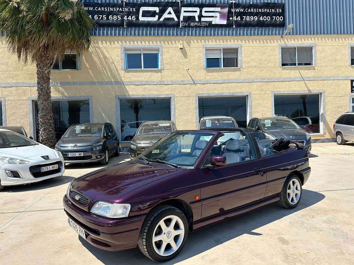 FORD ESCORT 1.8 I CONVERTIBLE SPANISH LHD IN SPAIN 102000 MILES SUPERB 1993