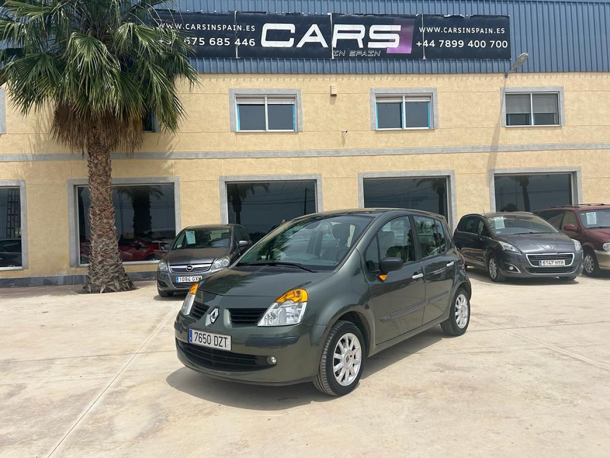 RENAULT MODUS DYNAMIQUE 1.6 AUTO SPANISH LHD IN SPAIN 85000 MILES 2006