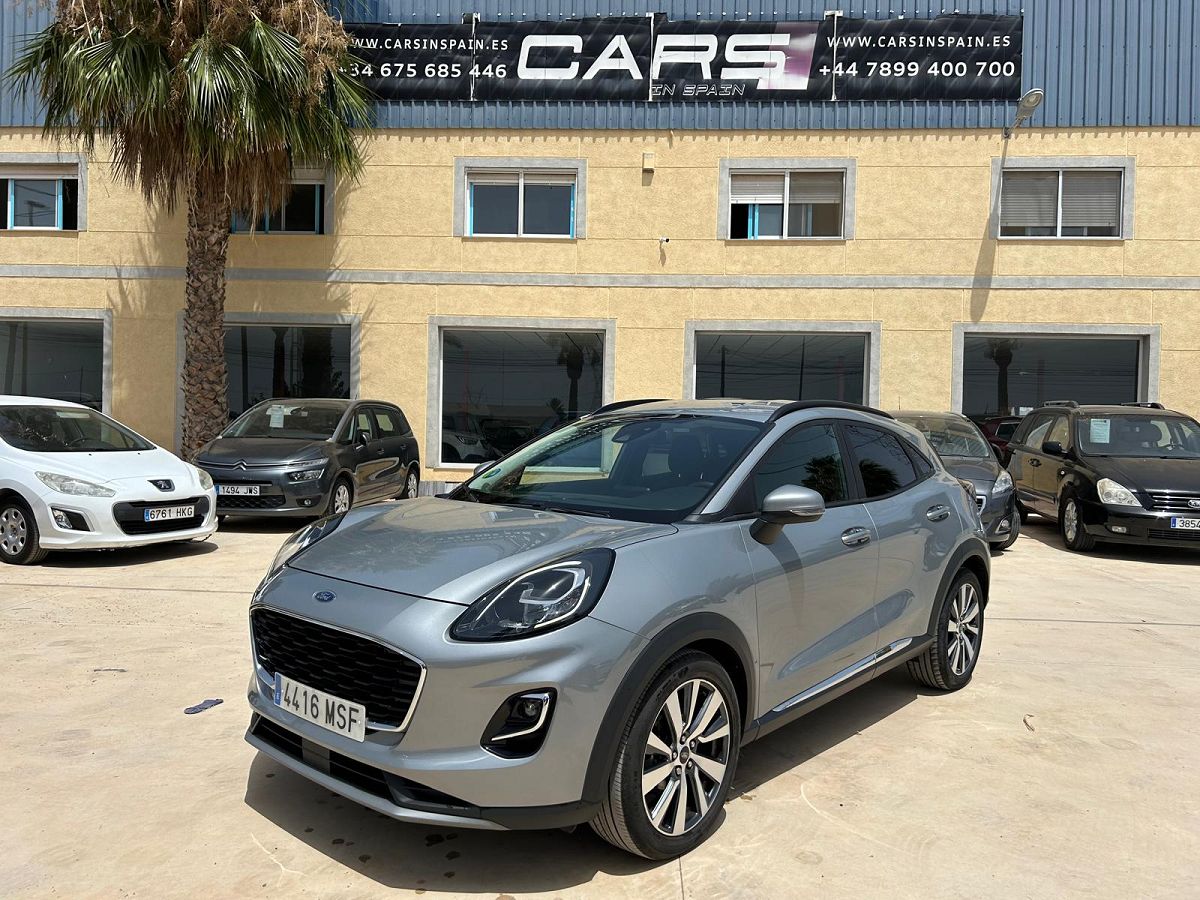 FORD PUMA TITANIUM X 1.0 MHEV SPANISH LHD IN SPAIN 53000 MILES SUPERB 2021