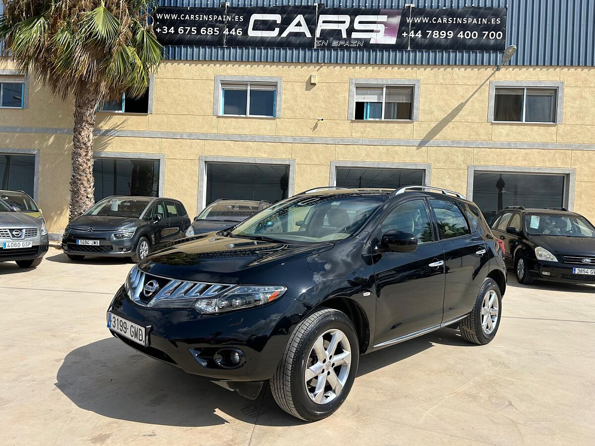 NISSAN MURANO PREMIUM 3.5 V6 AUTO SPANISH LHD IN SPAIN 98000 MILES STUNNING 2009