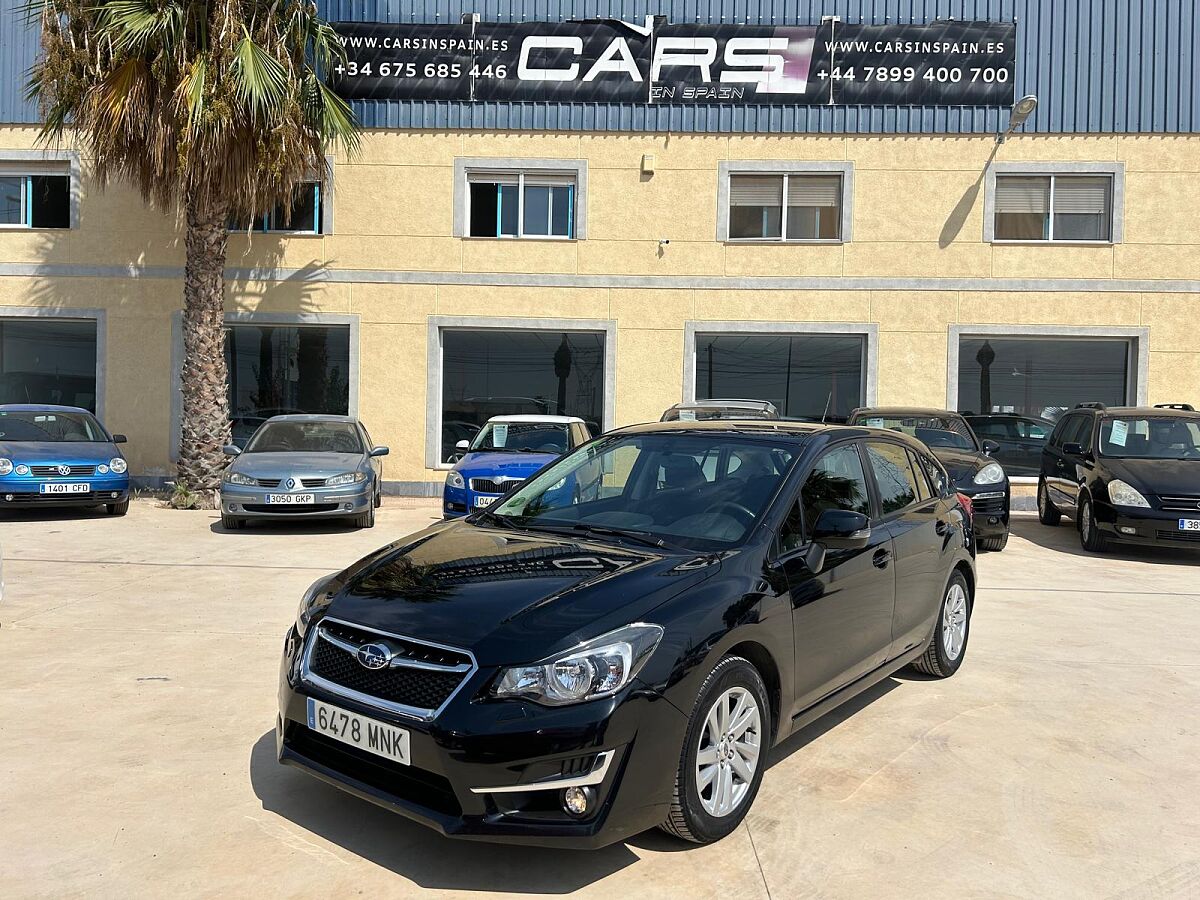 SUBARU IMPREZA EXECUTIVE 1.6 IS AUTO AWD SPANISH LHD IN SPAIN 46000 MILES 2016