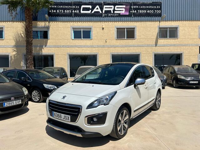 PEUGEOT 3008 ALLURE 1.6 BLUE HDI AUTO SPANISH LHD IN SPAIN 91000 MILES STUNNING 2016