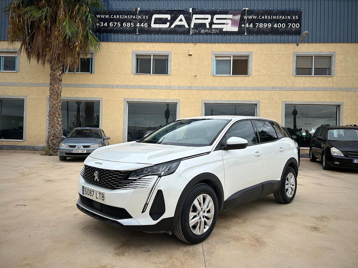 PEUGEOT 3008 ACTIVE 1.2 AUTO SPANISH LHD IN SPAIN ONLY 38000 MILES SUPERB 2021