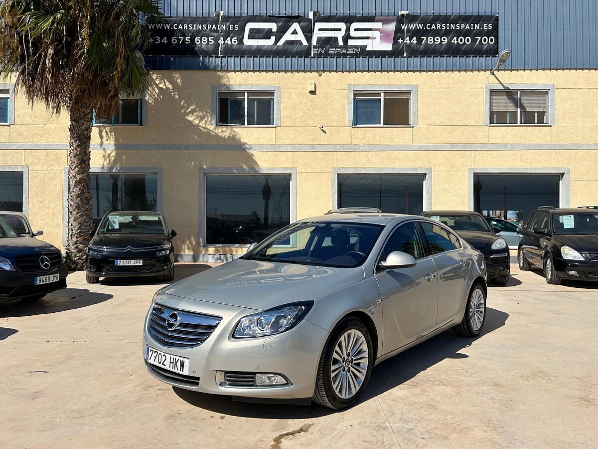 OPEL INSIGNIA EXCELLENCE 2.0 CDTI AUTO SPANISH LHD IN SPAIN 109000 MILES 2012