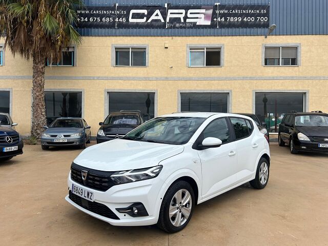 DACIA SANDERO COMFORT 1.0 TCE AUTO SPANISH LHD IN SPAIN ONLY 13000 MILES 2022