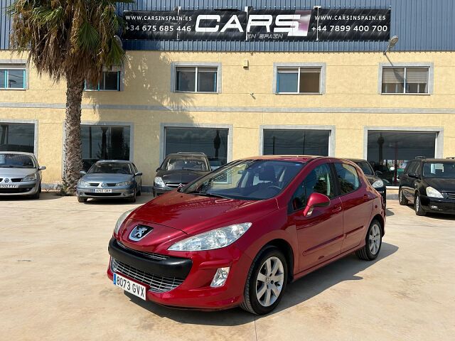 PEUGEOT 308 EXCLUSIVE 1.6 AUTO SPANISH LHD IN SPAIN 101000 MILES SUPERB 2010