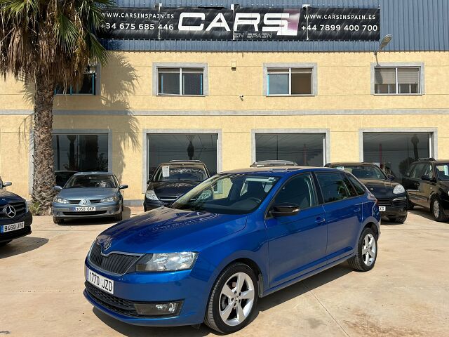 SKODA RAPID SPACEBACK 1.4 TDI AUT0 SPANISH LHD IN SPAIN 36000 MILES SUPER 2017