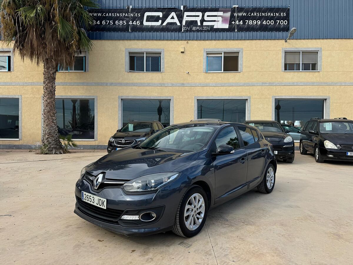 RENAULT MEGANE LIMITED 1.5 DCI AUTO SPANISH LHD IN SPAIN ONLY 88000 MILES 2015