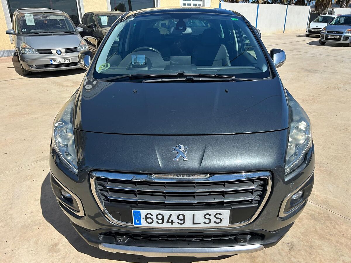 PEUGEOT 3008 ALLURE 1.6 E-HDI MANUAL SPANISH RHD IN SPAIN 121000 MILES 2014