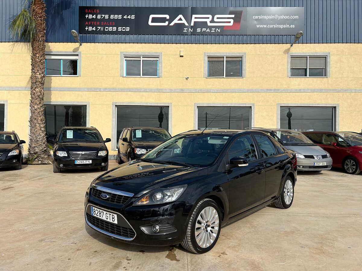 FORD FOCUS TITANIUM 2.0 AUTO SPANISH LHD IN SPAIN 101000 MILES SUPER 2010