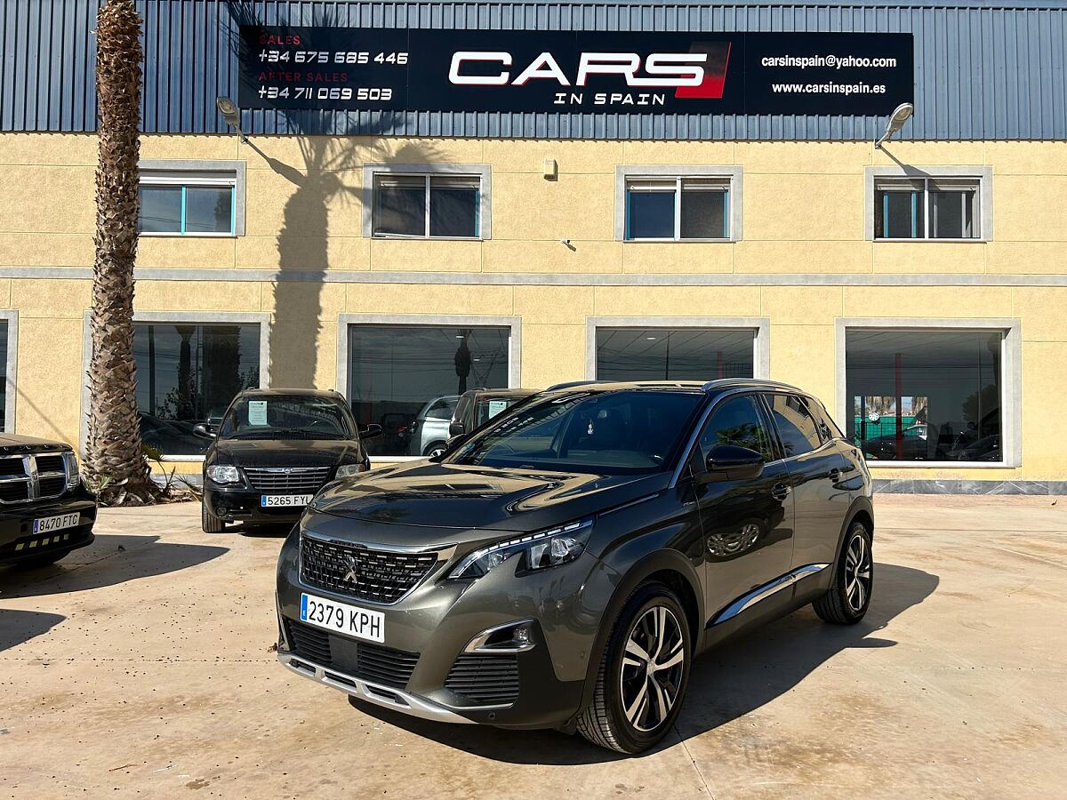 PEUGEOT 3008 GT LINE 1.5 HDI AUTO SPANISH LHD IN SPAIN 143000 MILES SUPERB 2018