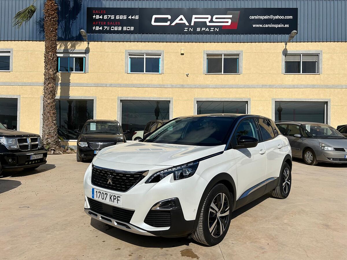 PEUGEOT 3008 ALLURE 1.2 AUTO SPANISH LHD IN SPAIN ONLY 57000 MILES SUPERB 2018