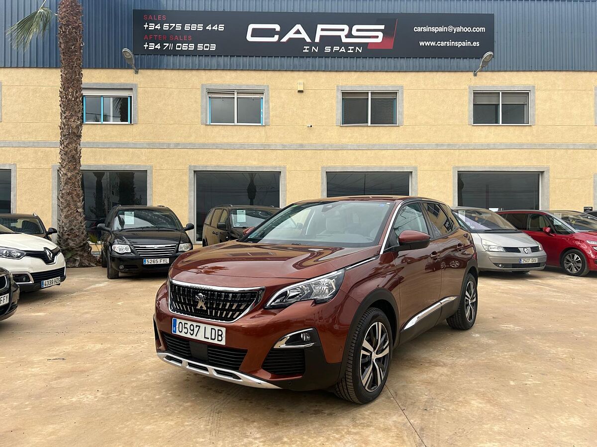 PEUGEOT 3008 ALLURE 1.5 HDI AUTO SPANISH LHD IN SPAIN 66000 MILES SUPERB 2019