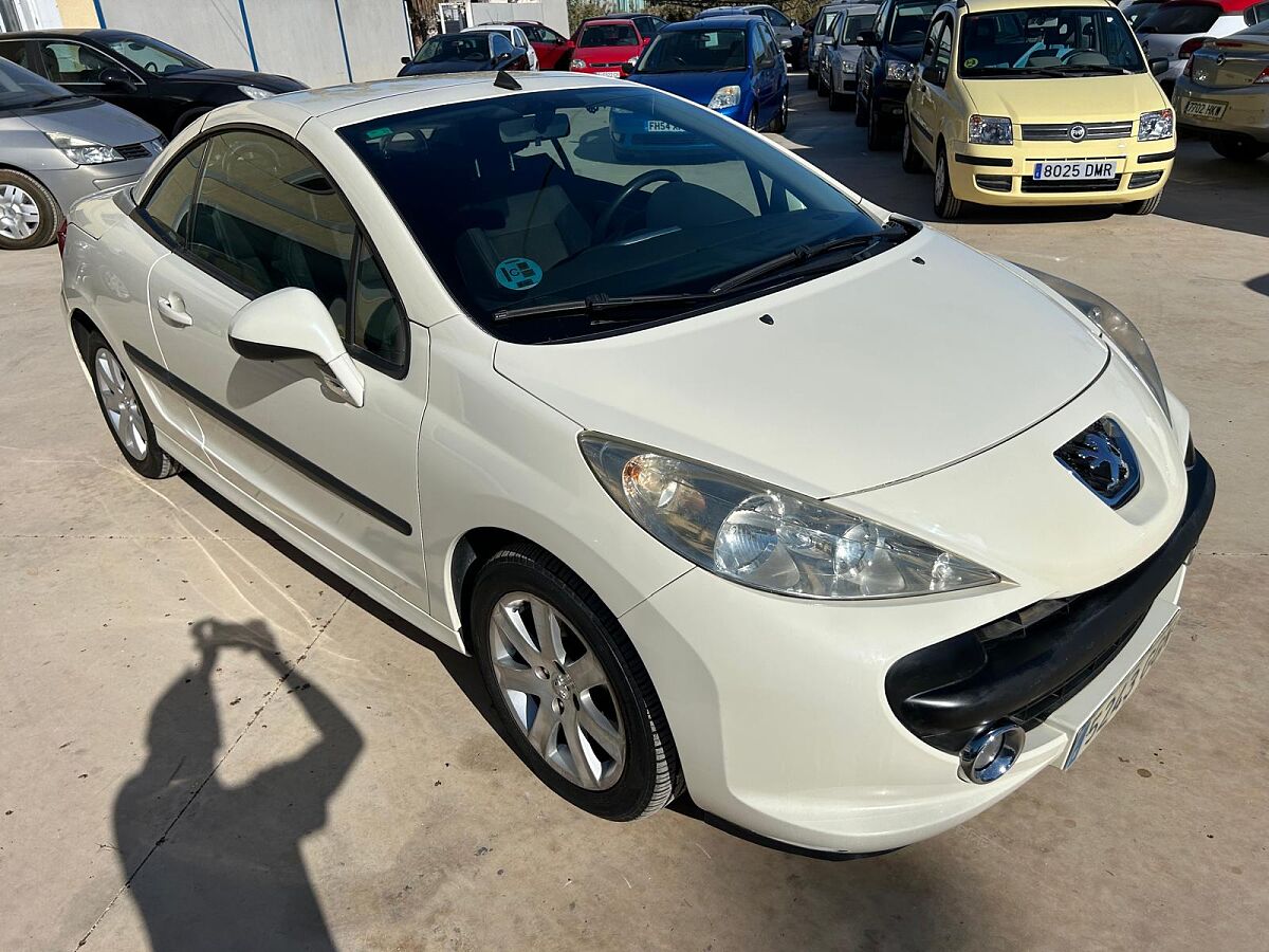 PEUGEOT 207CC ALLURE 1.6 CONVERTIBLE SPANISH LHD IN SPAIN ONLY 56000 MILES 2008