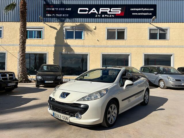 PEUGEOT 207CC ALLURE 1.6 CONVERTIBLE SPANISH LHD IN SPAIN ONLY 56000 MILES 2008