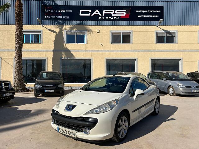 PEUGEOT 207CC ALLURE 1.6 CONVERTIBLE SPANISH LHD IN SPAIN ONLY 56000 MILES 2008