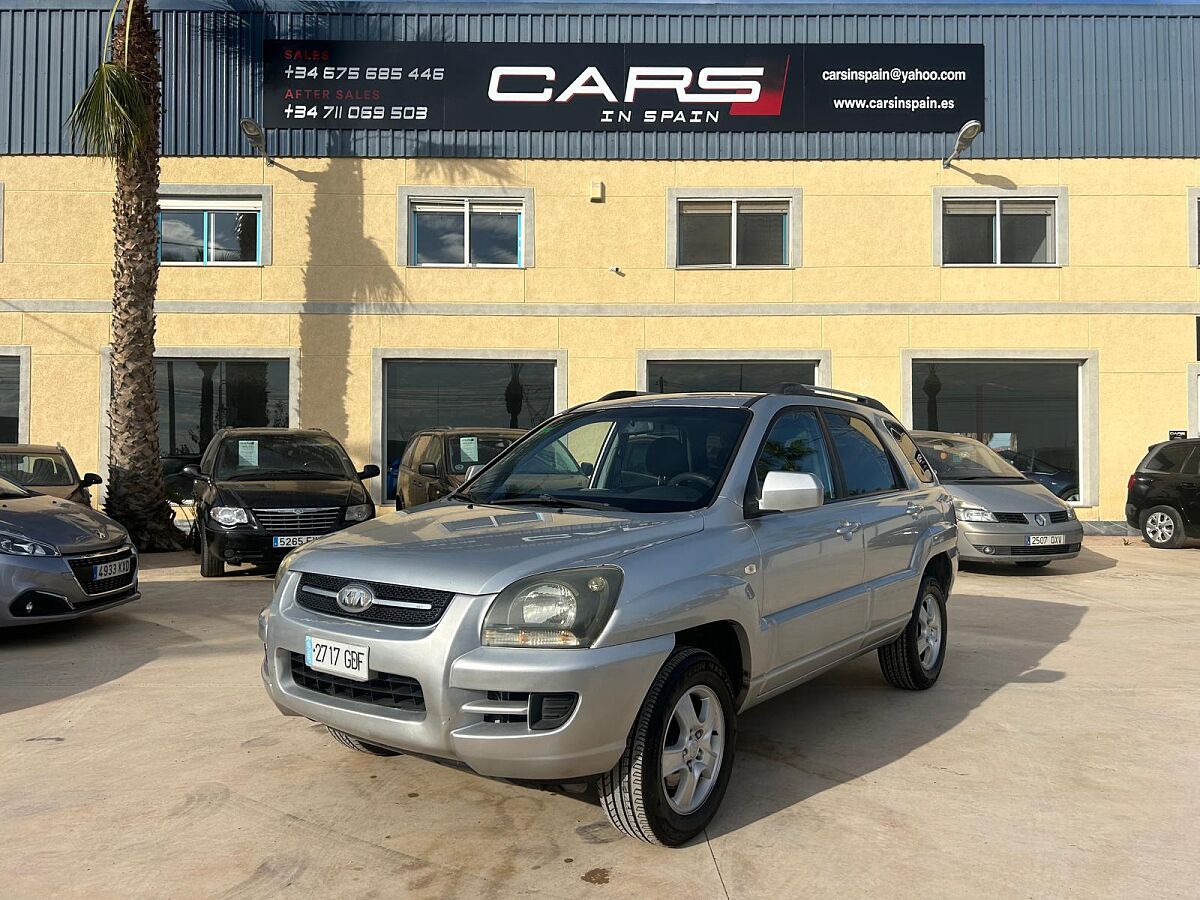 KIA SPORTAGE EX 2.0 4X2 SPANISH LHD IN SPAIN ONLY 117000 MILES SUPERB 2008