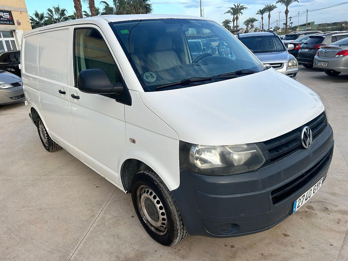 VOLKSWAGEN TRANSPORTER L1 H1 2.0 TDI VAN SPANISH LHD IN SPAIN 278000 MILES 2010