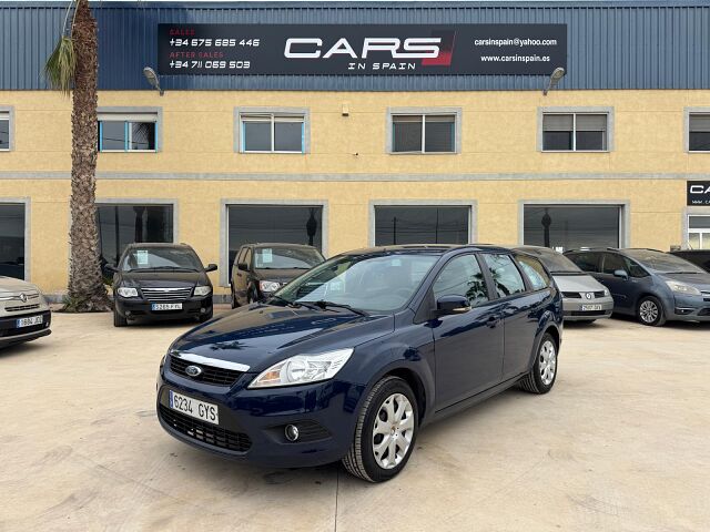 FORD FOCUS TREND ESTATE 1.6 TDCI SPANISH LHD IN SPAIN 138000 MILESS SUPERB 2010