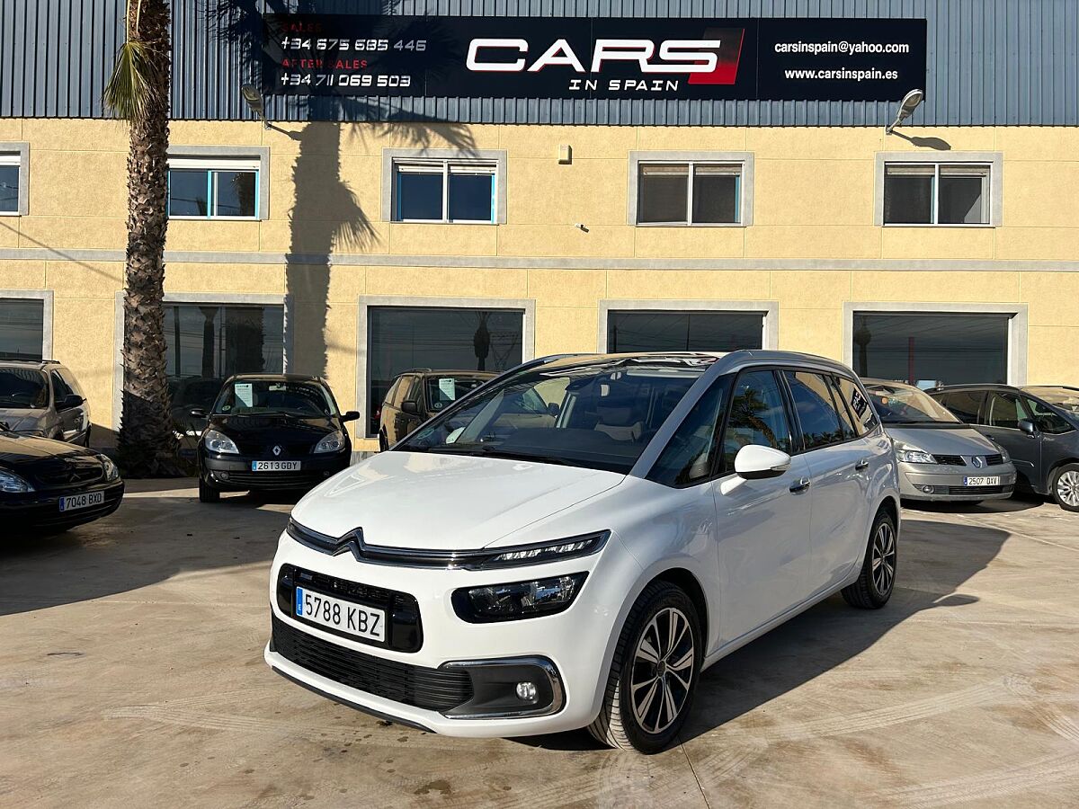 CITROEN C4 GRAND PICASSO FEEL 1.2 E-THP AUTO SPANISH LHD IN SPAIN 73K SUPER 2017