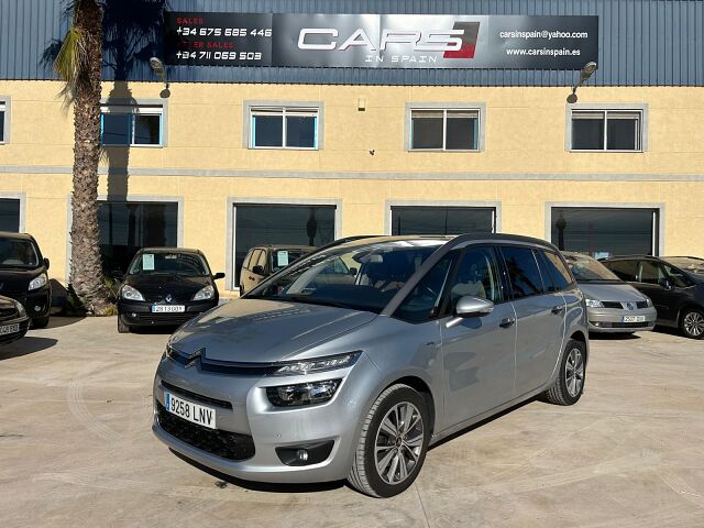 CITROEN C4 GRAND PICASSO EXCLUSIVE 2.0 BLUE HDI AUTO SPANISH LHD IN SPAIN 85K 7 SEATS 2015