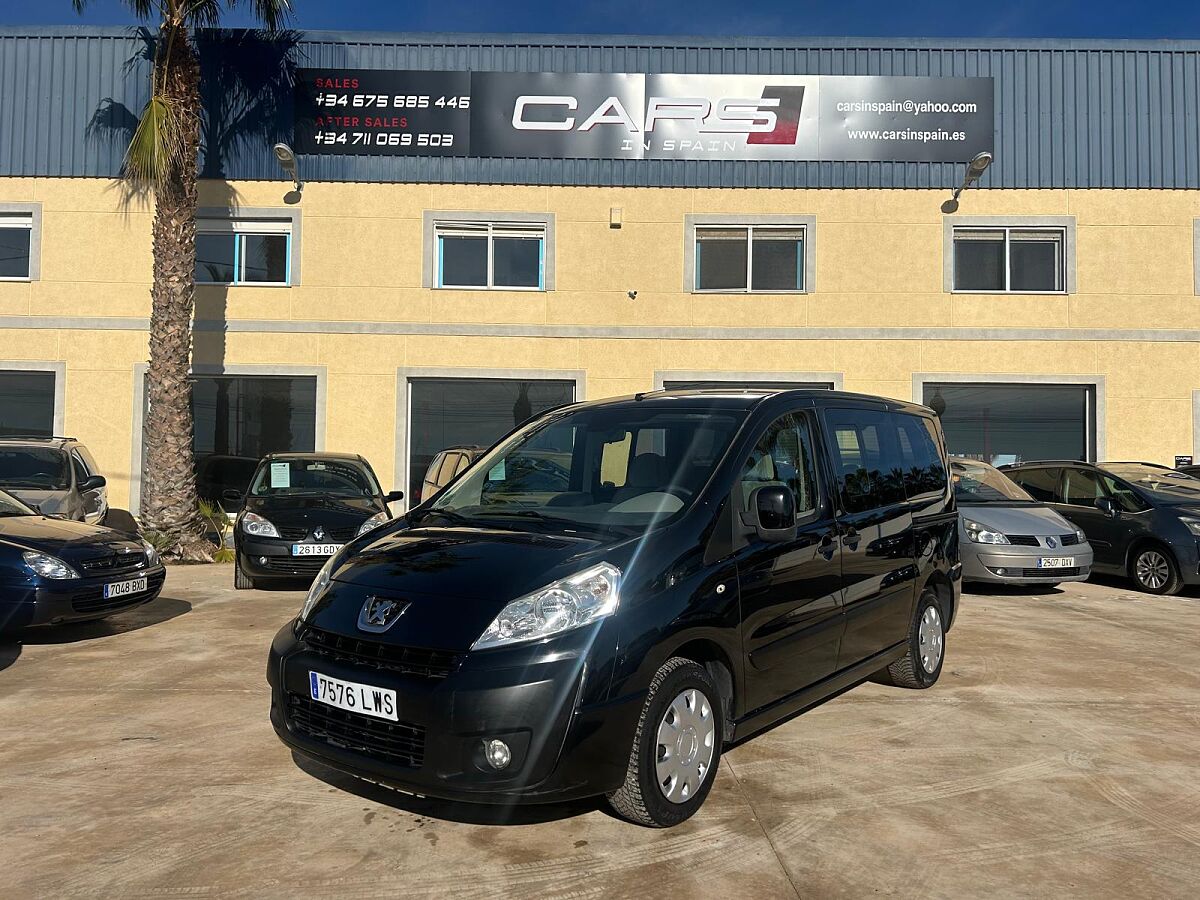 PEUGEOT EXPERT 1.6 HDI 9 SEATER SPANISH LHD IN SPAIN 95000 MILES 2011