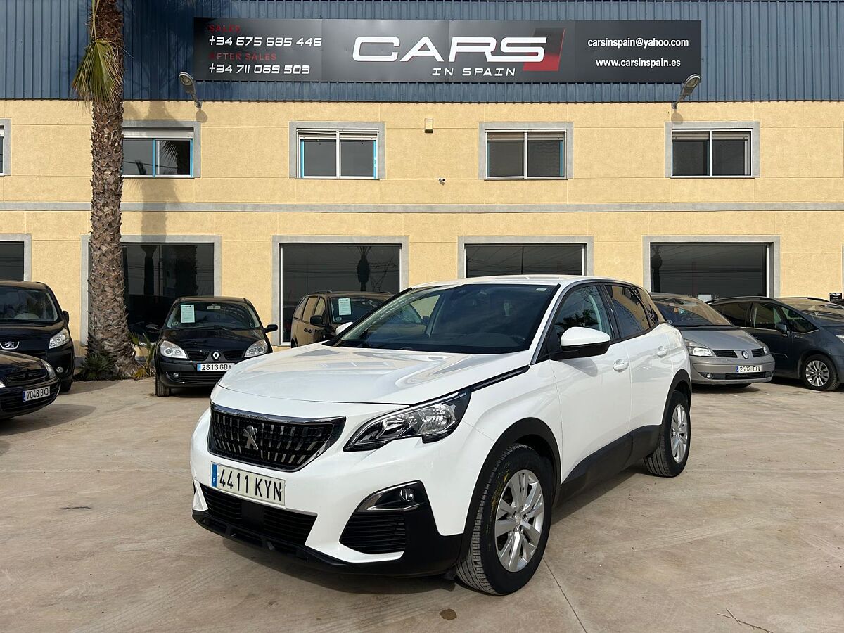 PEUGEOT 3008 ACTIVE 1.2 E-THP AUTO SPANISH LHD IN SPAIN 80000 MILES SUPERB 2019