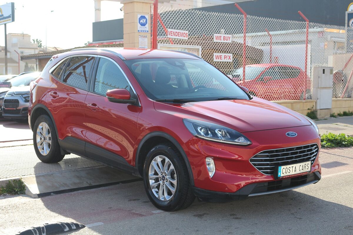 FORD KUGA TITANIUM 2.5 FHEV AUTO SPANISH LHD IN SPAIN 68000 MILES STUNNING 2021