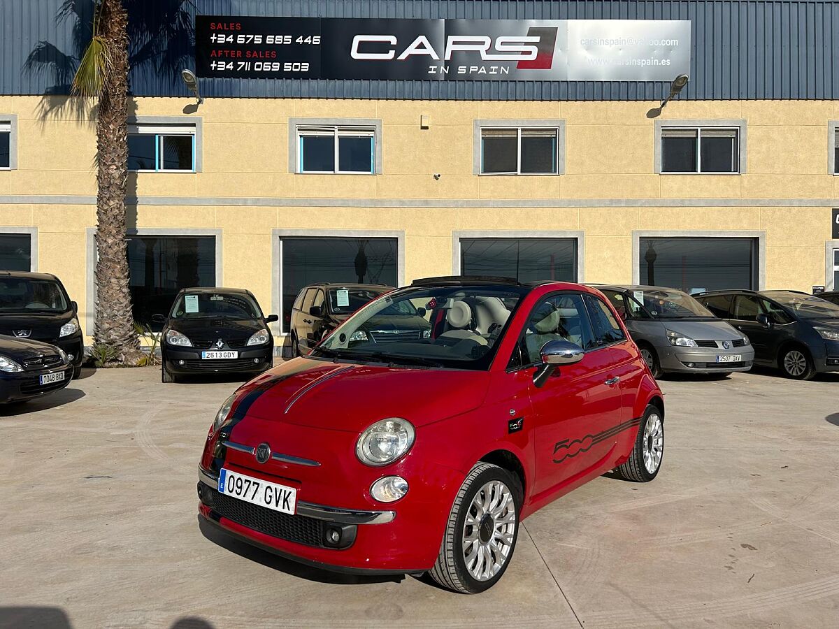 FIAT 500C SPORT 1.4 CONVERTIBLE SPANISH LHD IN SPAIN 125000 MILES SUPERB 2010