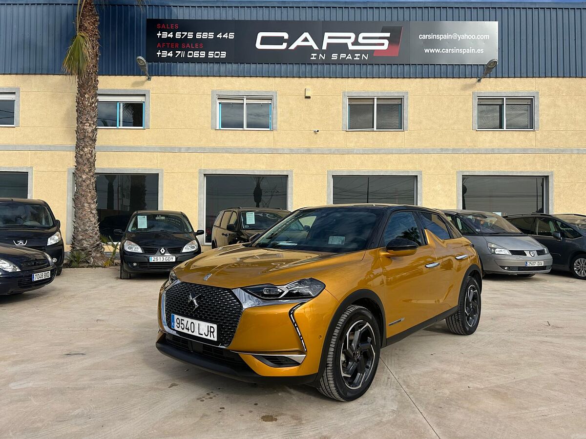 CITROEN DS3 CROSSBACK GRAND CHIC 1.2 E-THP AUTO SPANISH LHD IN SPAIN 20K 2020