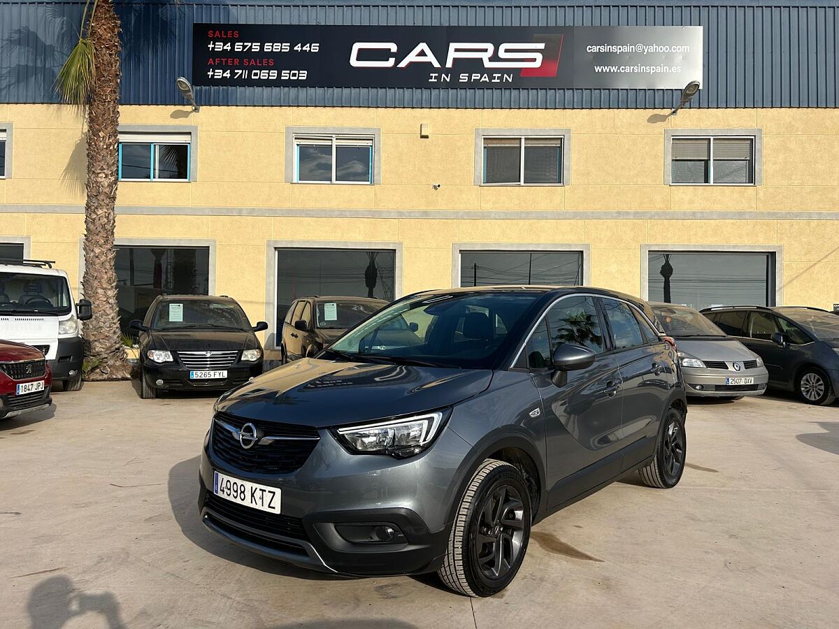 COMING SOON OPEL CROSSLAND X DESIGN 1.2 AUTO SPANISH LHD IN SPAIN 76000 MILES SUPERB 2018