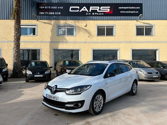 RENAULT MEGANE ESTATE LIMITED 1.5 DCI AUTO SPANISH LHD IN SPAIN 101K SUPERB 2014