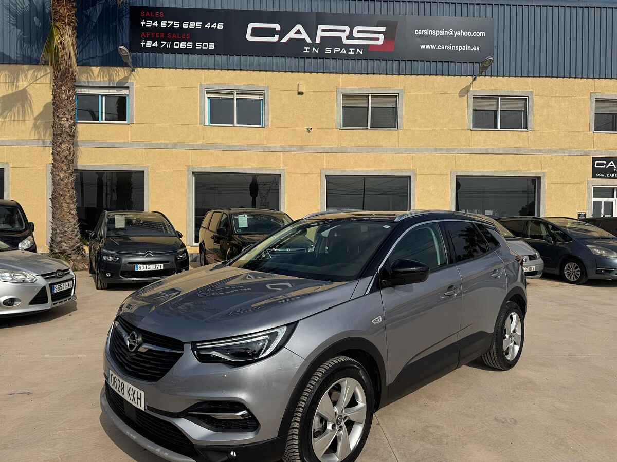 OPEL GRANDLAND X 1.2 E-THP AUTO SPANISH LHD IN SPAIN 67000 MILES FSH SUPERB 2019