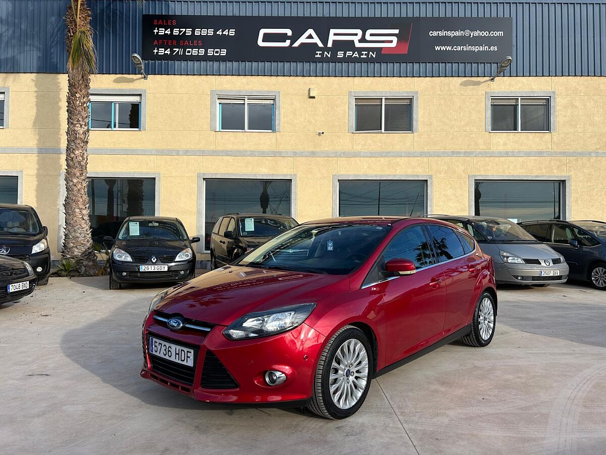 FORD FOCUS TITANIUM 2.0 TDCI AUTO SPANISH LHD IN SPAIN 115000 MILES SUPERB 2011