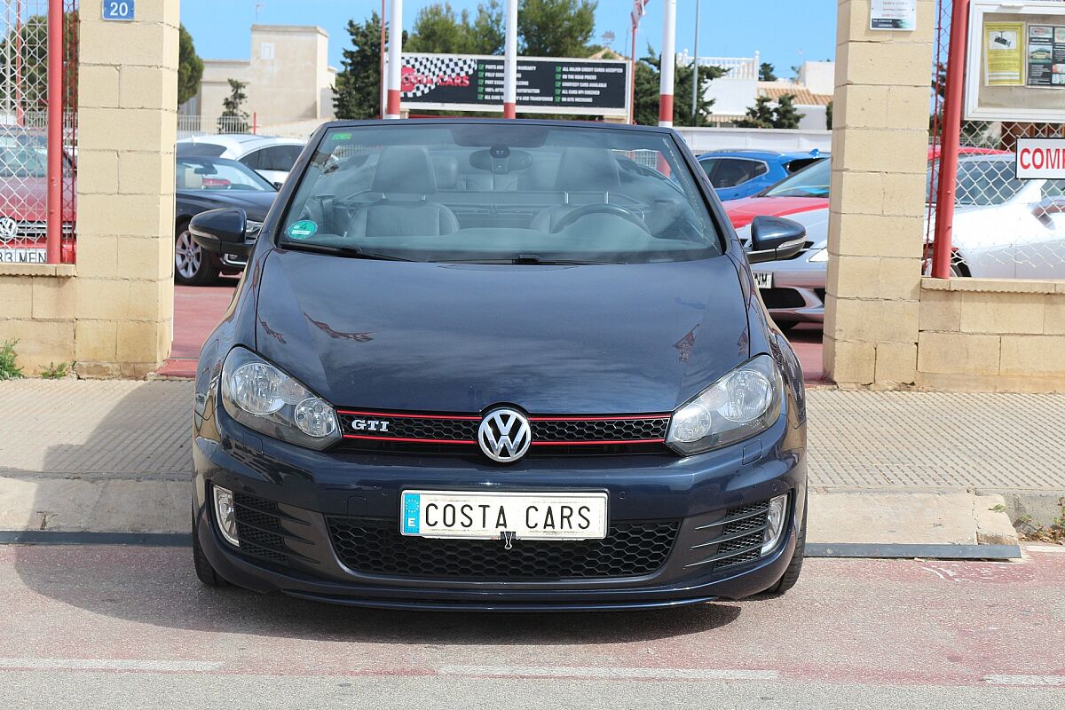 VOLKSWAGEN GOLF GTI CONVERTIBLE 2.0 AUTO SPANISH LHD IN SPAIN 80000 MILES 2014