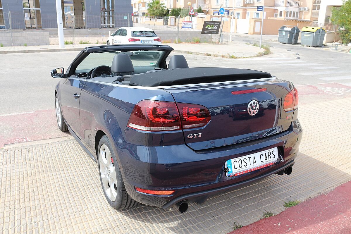 VOLKSWAGEN GOLF GTI CONVERTIBLE 2.0 AUTO SPANISH LHD IN SPAIN 80000 MILES 2014