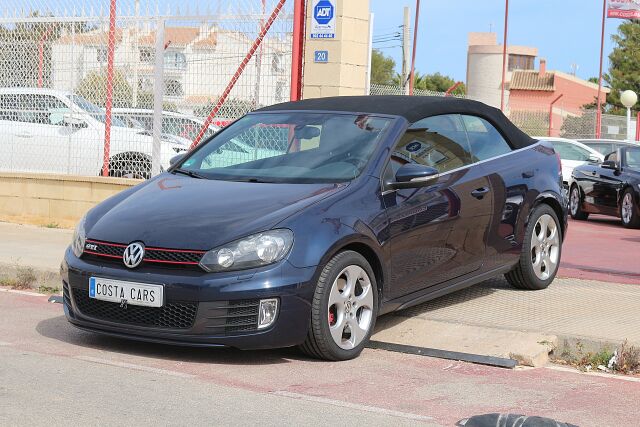 VOLKSWAGEN GOLF GTI CONVERTIBLE 2.0 AUTO SPANISH LHD IN SPAIN 80000 MILES 2014