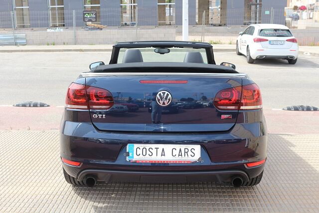 VOLKSWAGEN GOLF GTI CONVERTIBLE 2.0 AUTO SPANISH LHD IN SPAIN 80000 MILES 2014