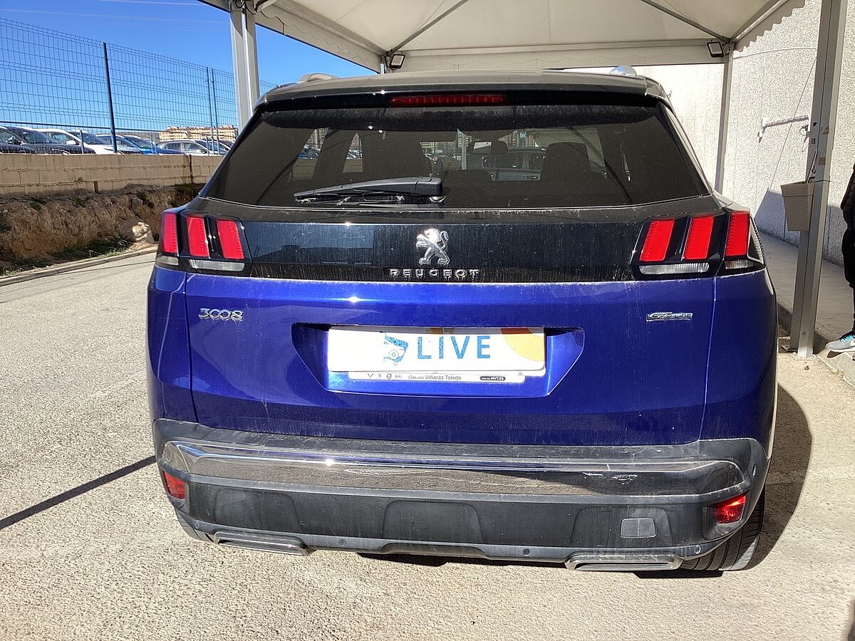 PEUGEOT 3008 GT LINE 1.2 E-THP AUTO SPANISH LHD IN SPAIN 63000 MILES SUPERB 2019