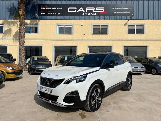 PEUGEOT 3008 GT LINE 1.2 E-THP AUTO SPANISH LHD IN SPAIN 100000 MILES SUPER 2019