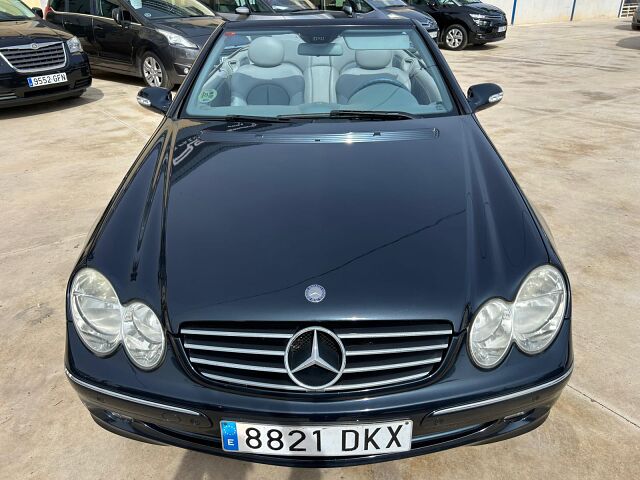 MERCEDES CLK 240 CONVERTIBLE 2.6 V6 AUTO SPANISH LHD IN SPAIN 62000 MILES 2004