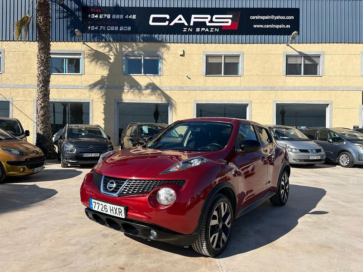 NISSAN JUKE ACENTA 1.6 AUTO SPANISH LHD IN SPAIN 98000 MILES STUNNING 2014