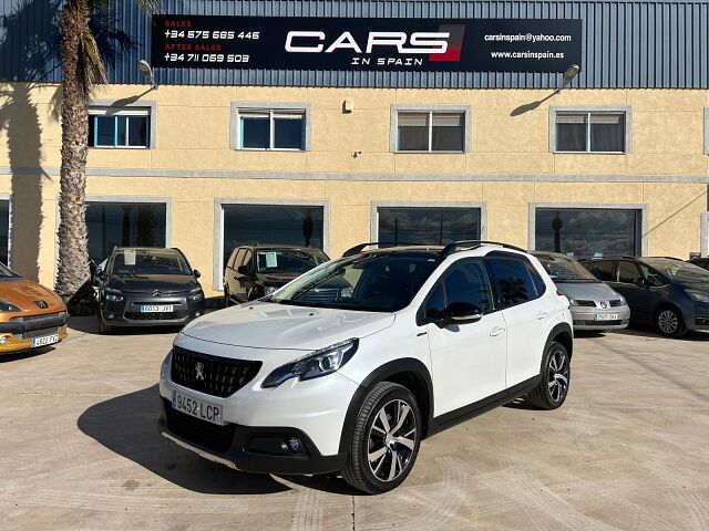 PEUGEOT 2008 GT LINE 1.5 BLUE HDI AUTO SPANISH LHD IN SPAIN 42000 MILES 2019