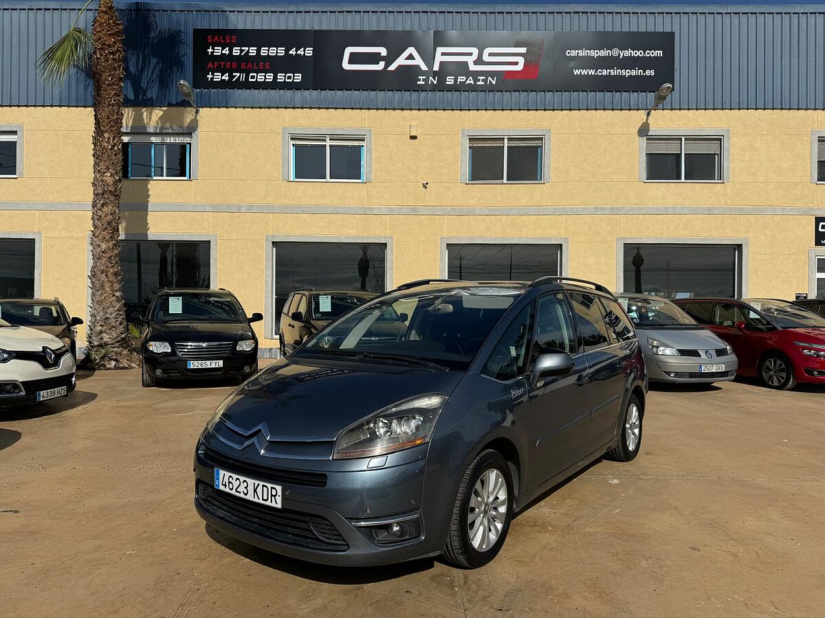 CITROEN C4 GRAND PICASSO EXCLUSIVE 2.0 AUTO SPANISH LHD IN SPAIN 112K 7 SEATS 2008